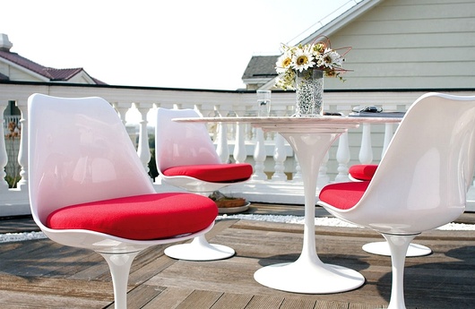стул для дома Tulip One дизайн Eero Saarinen фото 7