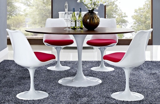 стул для дома Tulip One дизайн Eero Saarinen фото 8