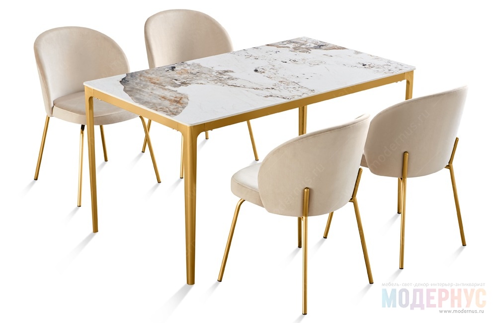 дизайнерский стол Cameo в магазине Модернус в интерьере, фото 3