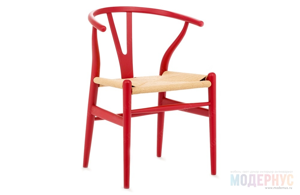 дизайнерский стул Wishbone модель от Hans Wegner, фото 4