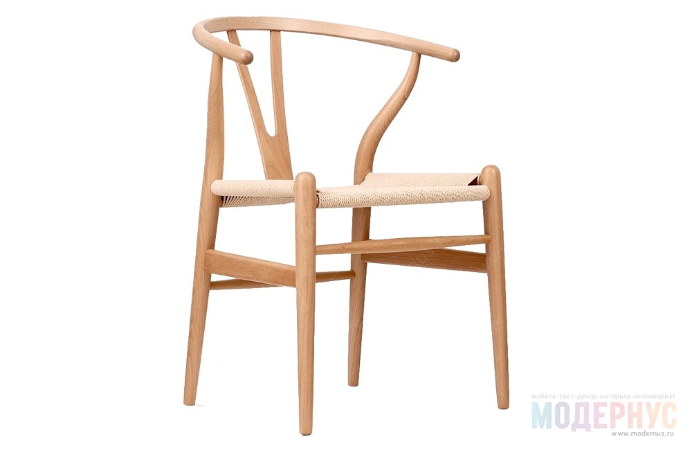 дизайнерский стул Wishbone модель от Hans Wegner, фото 5