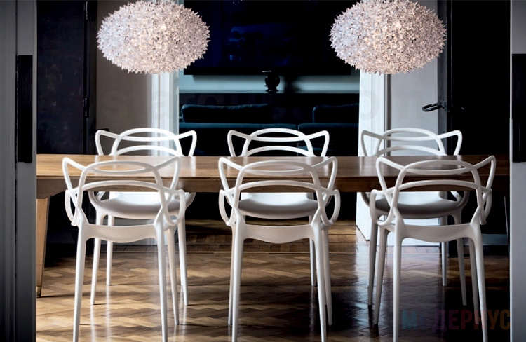 дизайнерский стул Masters модель от Philippe Starck в интерьере, фото 5