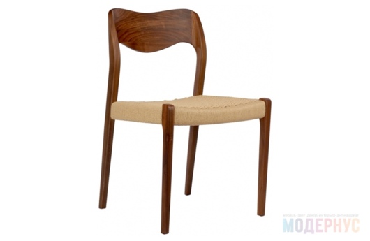 обеденный стул Model 71 дизайн Niels Moller фото 2