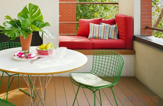 стул для дома Wire Side дизайн Harry Bertoia фото 4