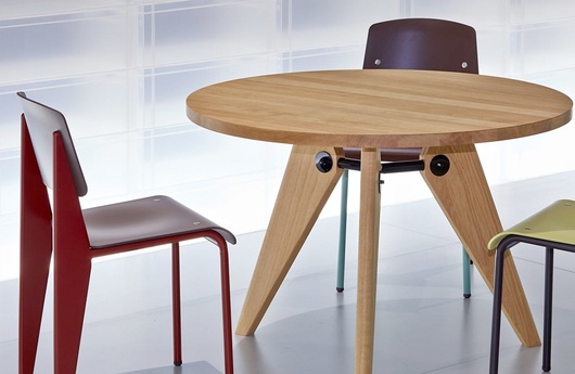 кухонный стол Gueridon дизайн Jean Prouve фото 7