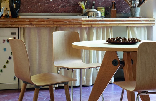 кухонный стол Gueridon дизайн Jean Prouve фото 8