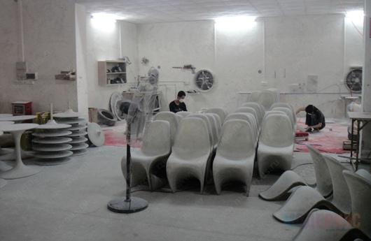 Как делают реплики дизайнерской мебели в Китае фото 12