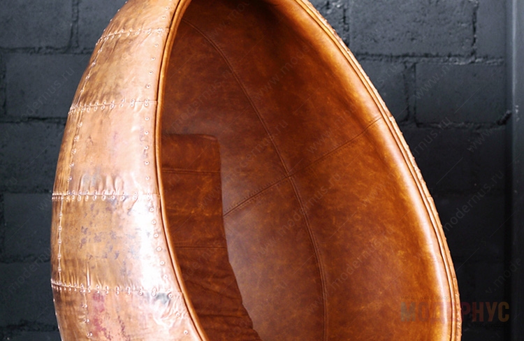 дизайнерское кресло Aviator Egg Copper модель от Eero Aarnio, фото 4