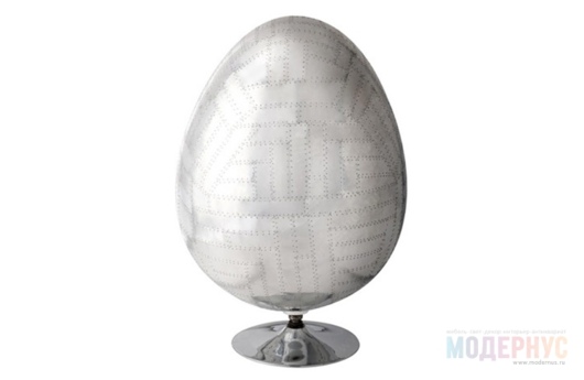 кресло для дома Aviator Egg Aluminum модель Eero Aarnio фото 3