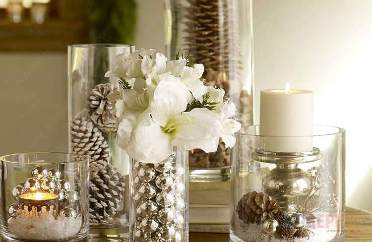 15 идей декоративных композиций в стеклянных вазах