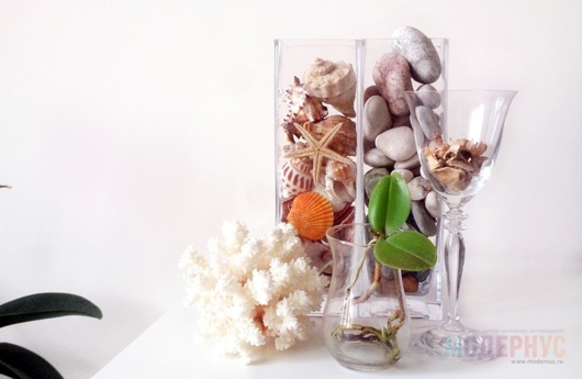 15 идей декоративных композиций в стеклянных вазах фото 10