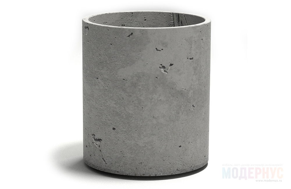 бетонный вазон Cylinder 405 модель от Garage Factory, фото 1