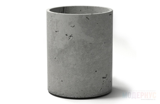 бетонный вазон Cylinder 505 модель Garage Factory фото 1