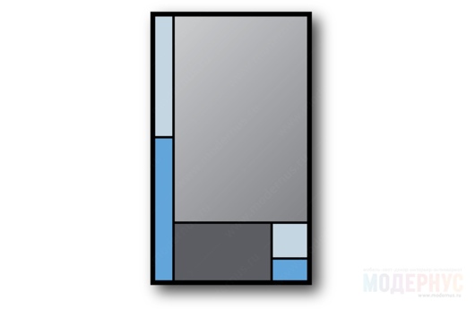 зеркало настенное Mondrian Wall модель Georgy Leftar фото 2