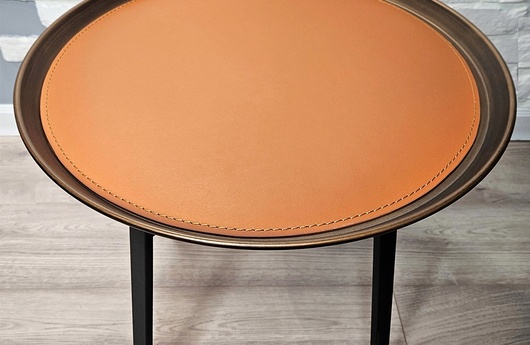 кофейный стол Husk Leather дизайн Модернус фото 2