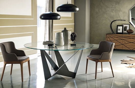 обеденный стол Scorpio Glass дизайн Модернус фото 3