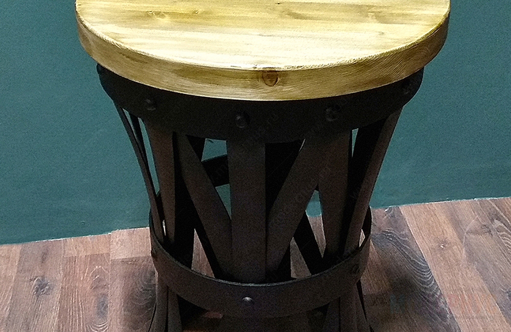 дизайнерский барный стул Praktic модель от Ajur-74 в интерьере, фото 2