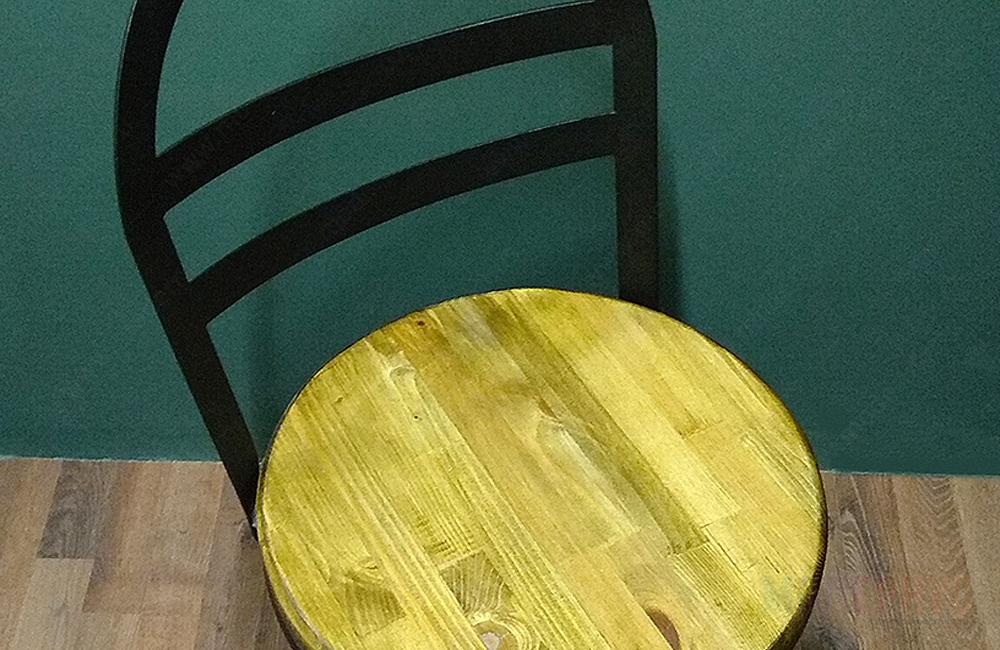 дизайнерский барный стул Blek модель от Ajur-74, фото 4