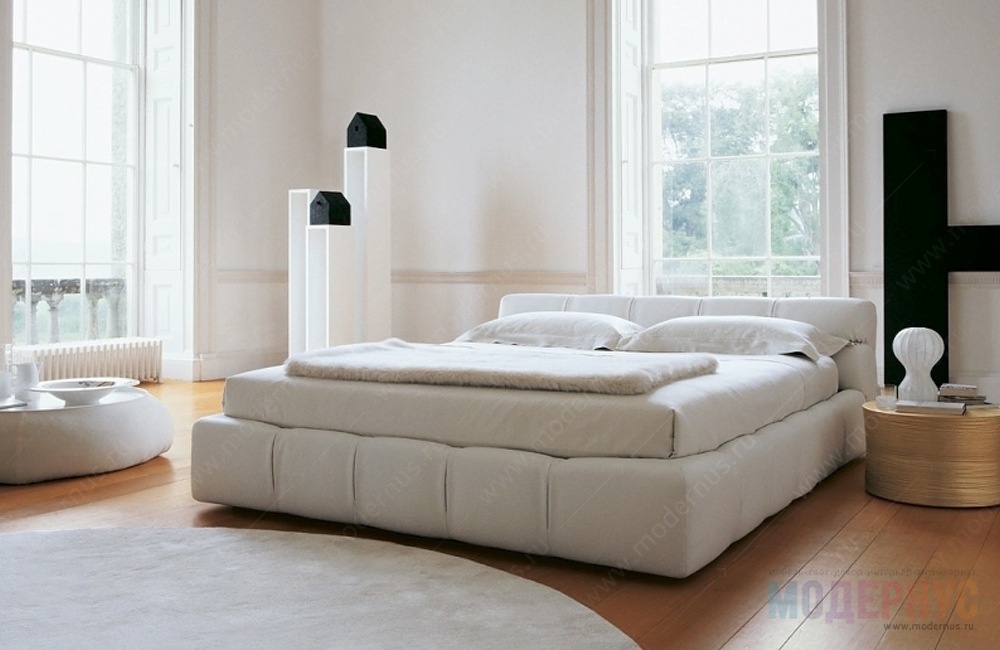 дизайнерская кровать Tufty в Модернус в интерьере, фото 4