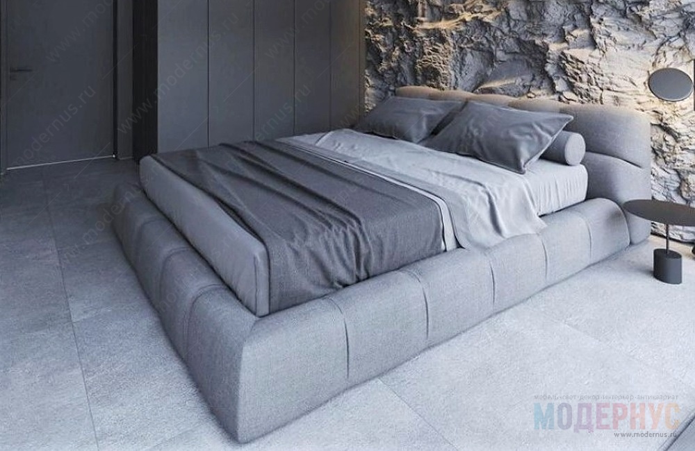 дизайнерская кровать Tufty в Модернус в интерьере, фото 3