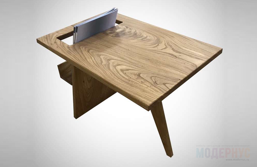 дизайнерский стол Karagach With Shelf в магазине Модернус, фото 3