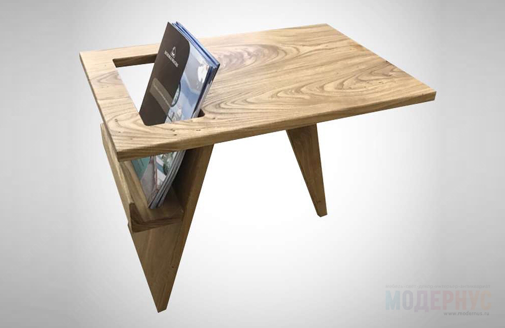 дизайнерский стол Karagach With Shelf в магазине Модернус, фото 2