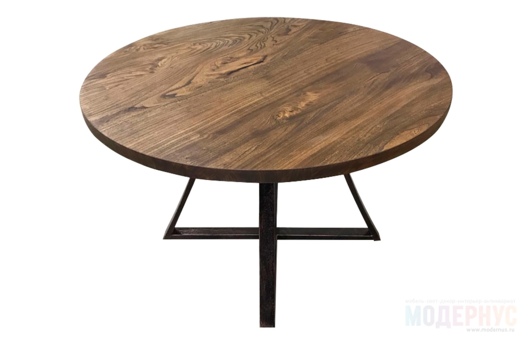 кухонный стол Karagach Slab Round дизайн Модернус фото 2