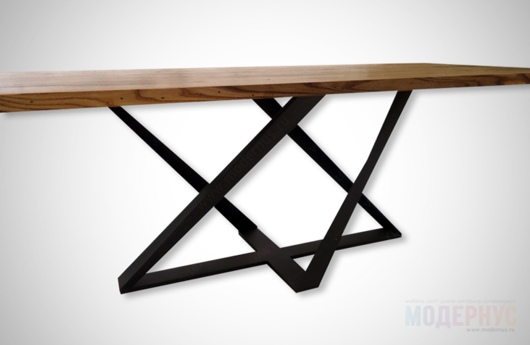 обеденный стол Karagach Slab Origin дизайн Модернус фото 2