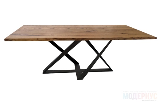 обеденный стол Karagach Slab Origin дизайн Модернус фото 1