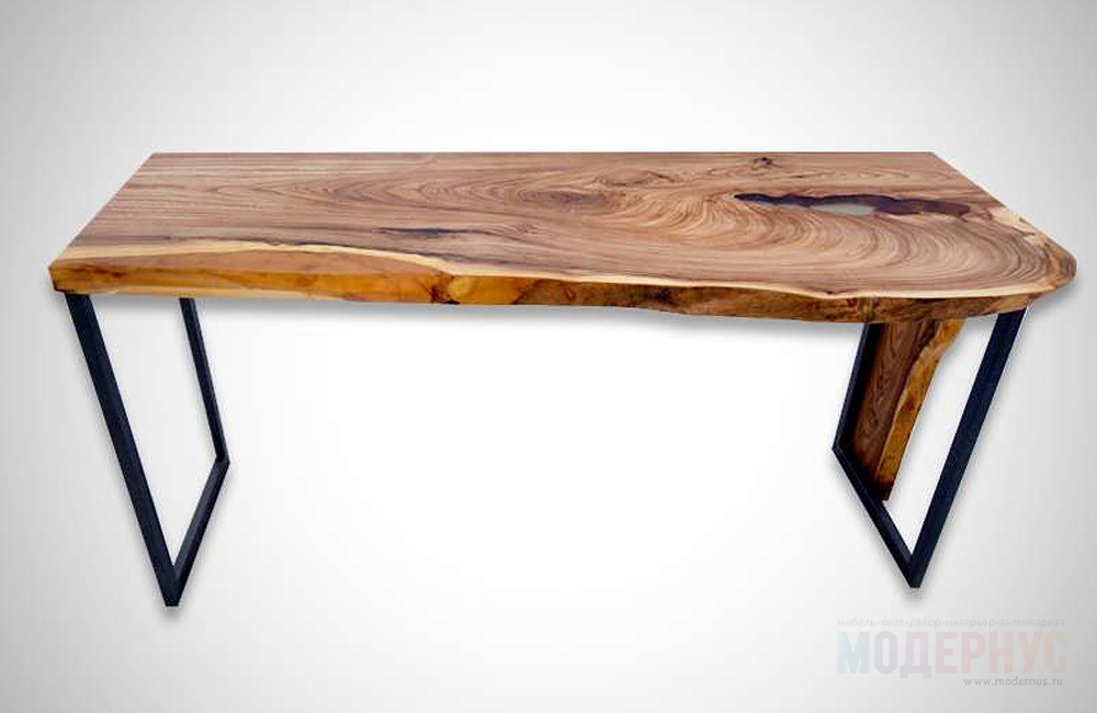 дизайнерский стол Solid Wood Desk в магазине Модернус, фото 2
