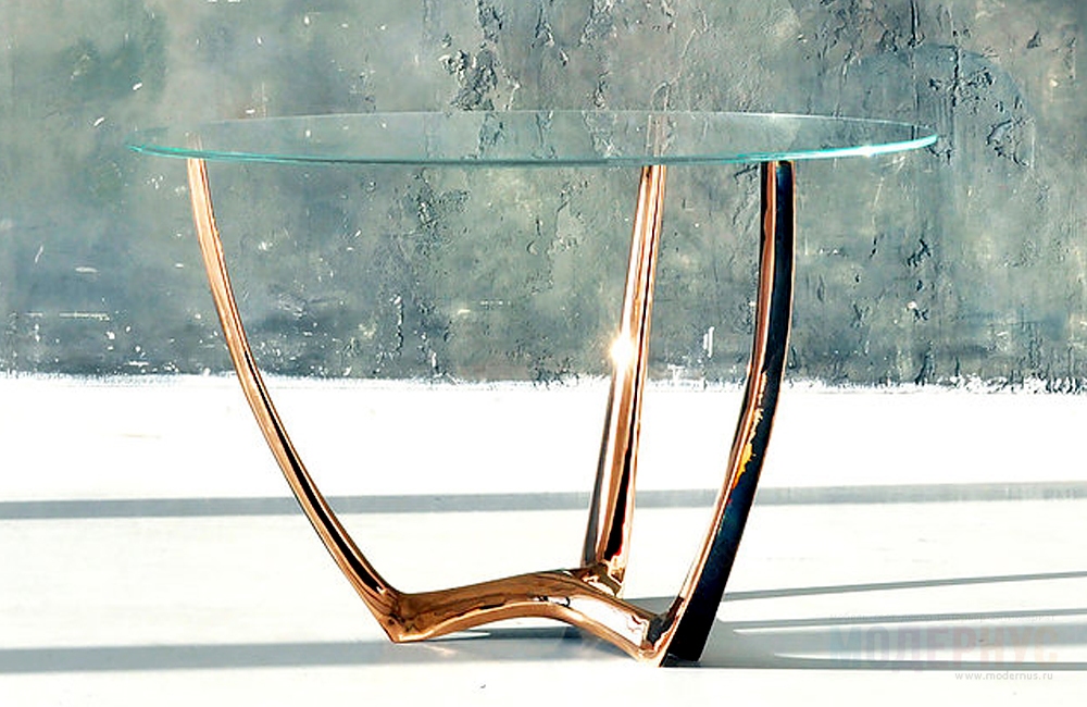 дизайнерский стол W-Table модель от Glow Furniture в интерьере, фото 1