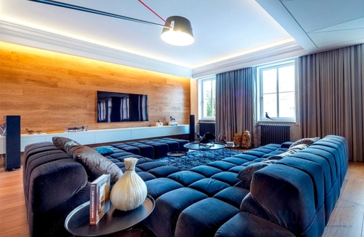 Реплика дизайнерского дивана огромного размера для большой гостиной, фото 37
