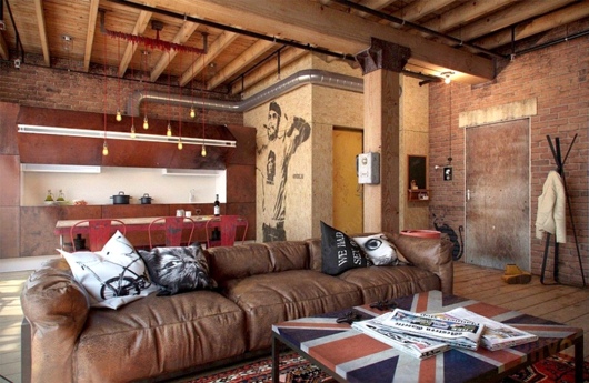 Реплика великолепного дизайнерского дивана в стиле Лофт для компании, фото 39
