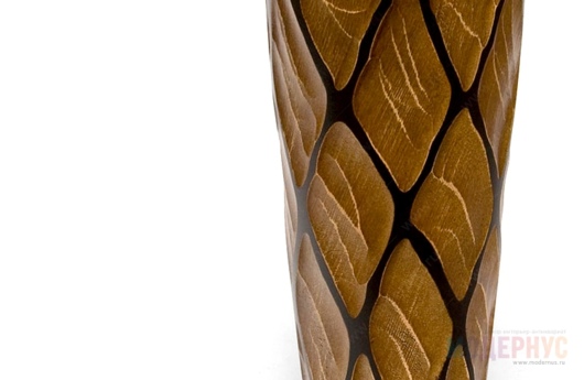 деревянная ваза Соты модель Модернус фото 2