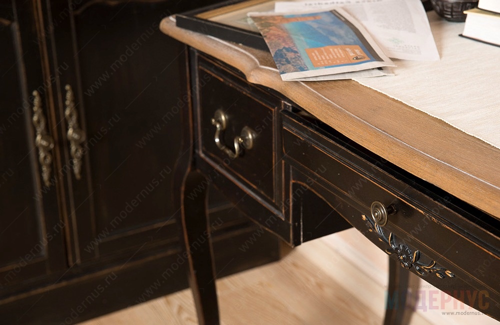 дизайнерский стол Belveder Noir модель от ETG-Home, фото 4