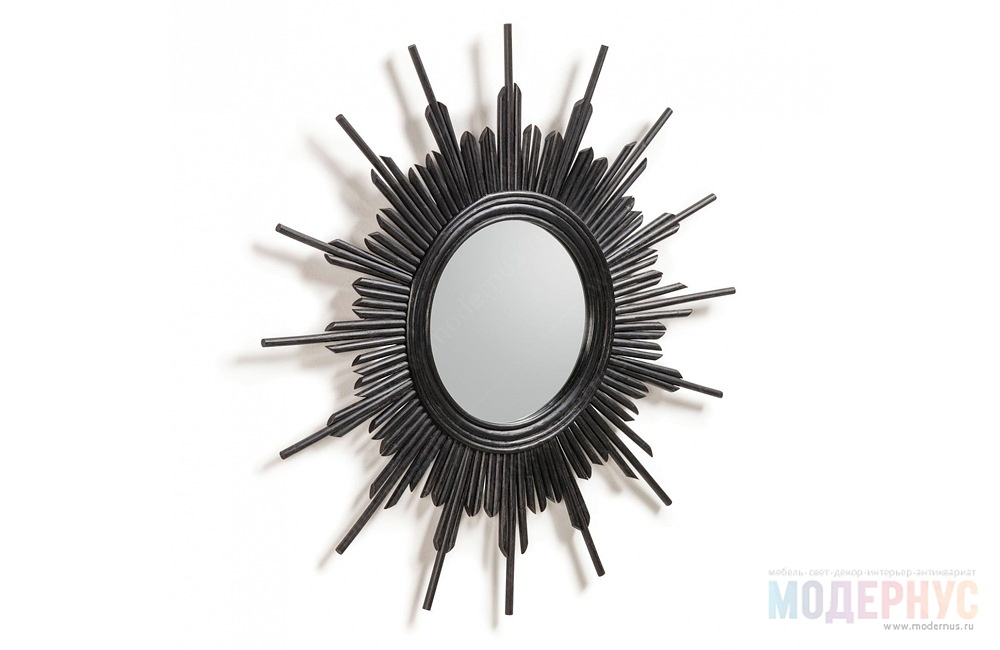 дизайнерское зеркало Marelli Black модель от La Forma, фото 1