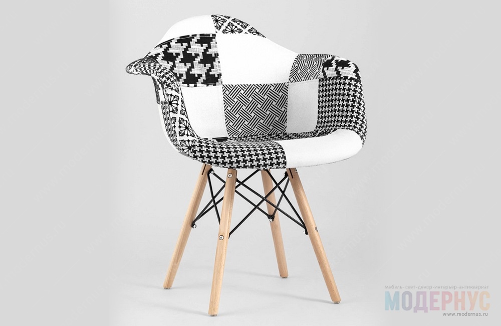 дизайнерский стул DAW Style Patchwork модель от Charles & Ray Eames, фото 3