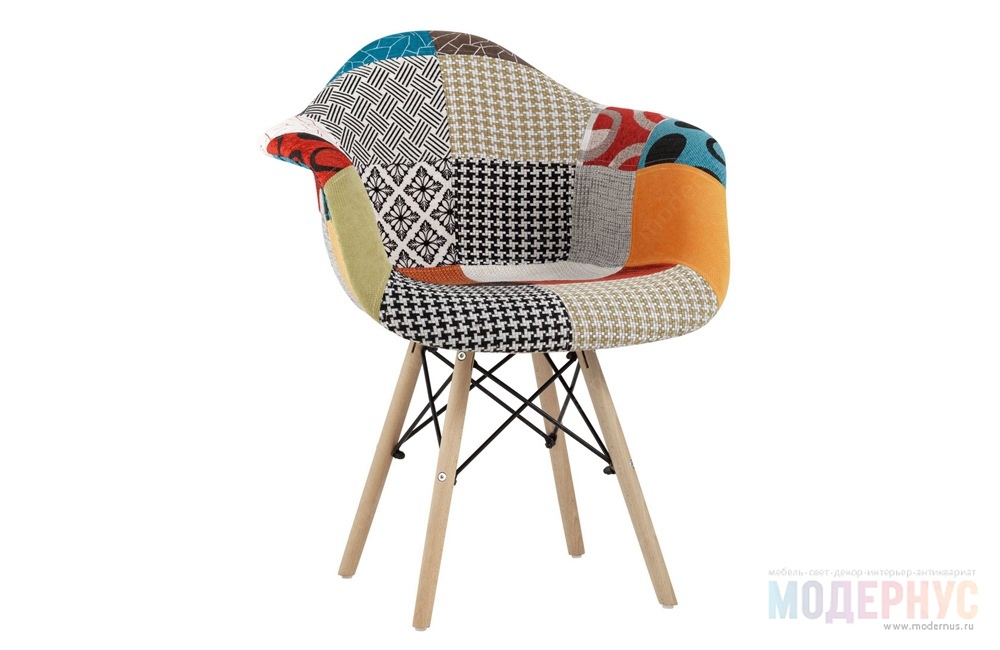 дизайнерский стул DAW Style Patchwork модель от Charles & Ray Eames, фото 1