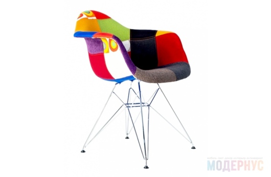 стул для дома DAR Style Patchwork дизайн Charles & Ray Eames фото 2