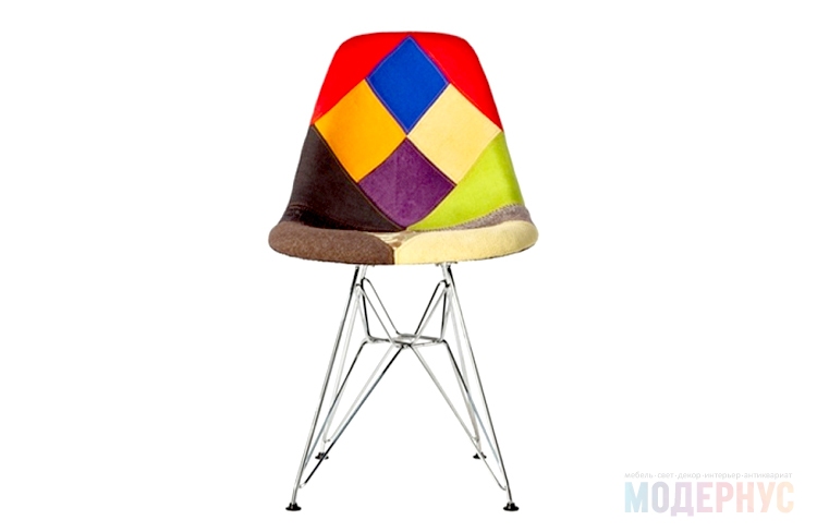 дизайнерский стул DSR Style Patchwork модель от Charles & Ray Eames, фото 3