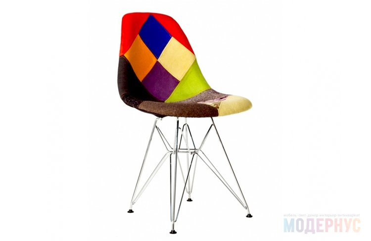 дизайнерский стул DSR Style Patchwork модель от Charles & Ray Eames, фото 1