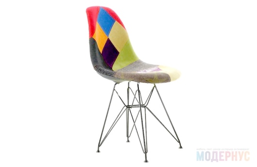 стул для дома DSR Style Patchwork дизайн Charles & Ray Eames фото 5