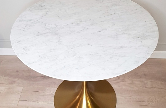 кухонный стол Tulip Marble дизайн Eero Saarinen фото 2