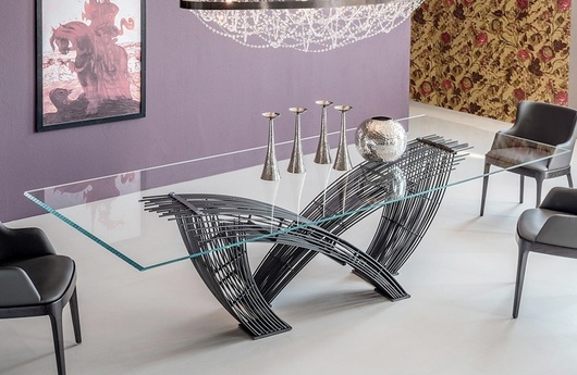 обеденный стол Hystrix Glass дизайн Модернус фото 5