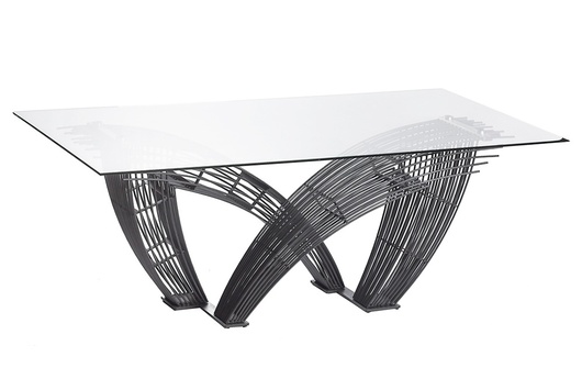 обеденный стол Hystrix Glass дизайн Модернус фото 2