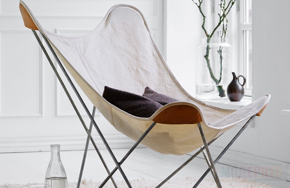дизайнерское кресло Canvas Mariposa модель от Cuero Design, фото 4
