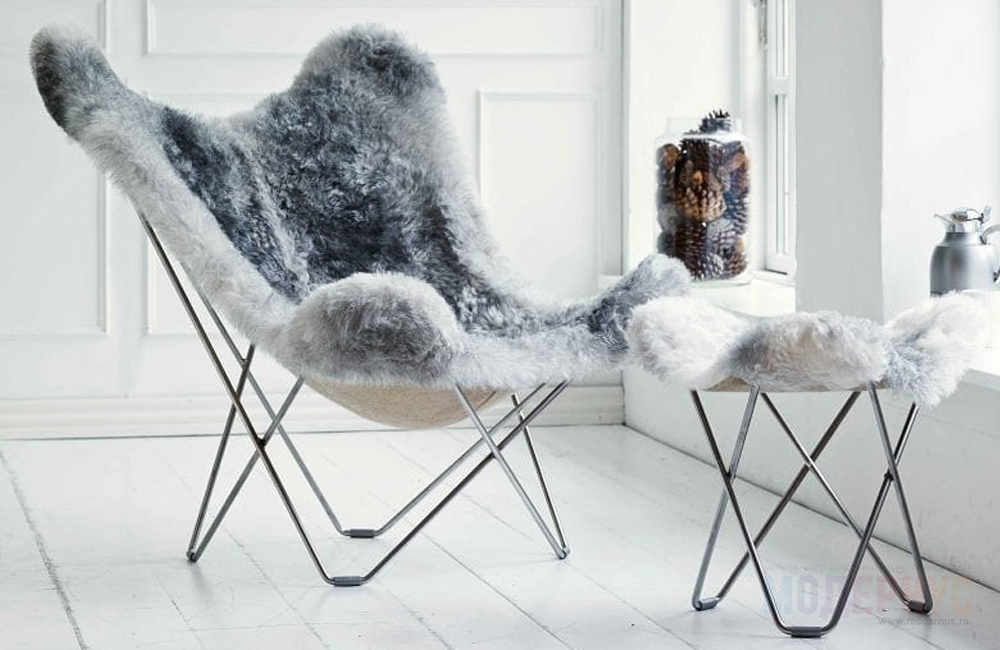 дизайнерское кресло Iceland Mariposa модель от Cuero Design, фото 1