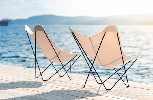 кресло для отдыха Sunshine Mariposa модель Cuero Design фото 4