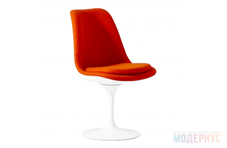 дизайнерский стул Tulip C One модель от Eero Saarinen в интерьере, фото 4