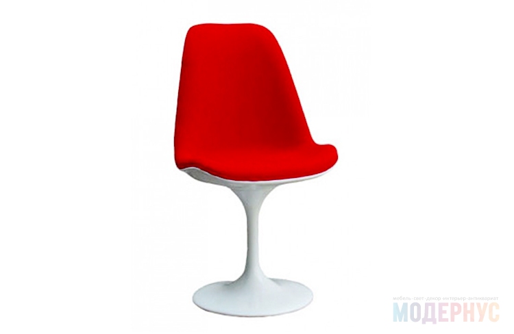дизайнерский стул Tulip C One модель от Eero Saarinen в интерьере, фото 3